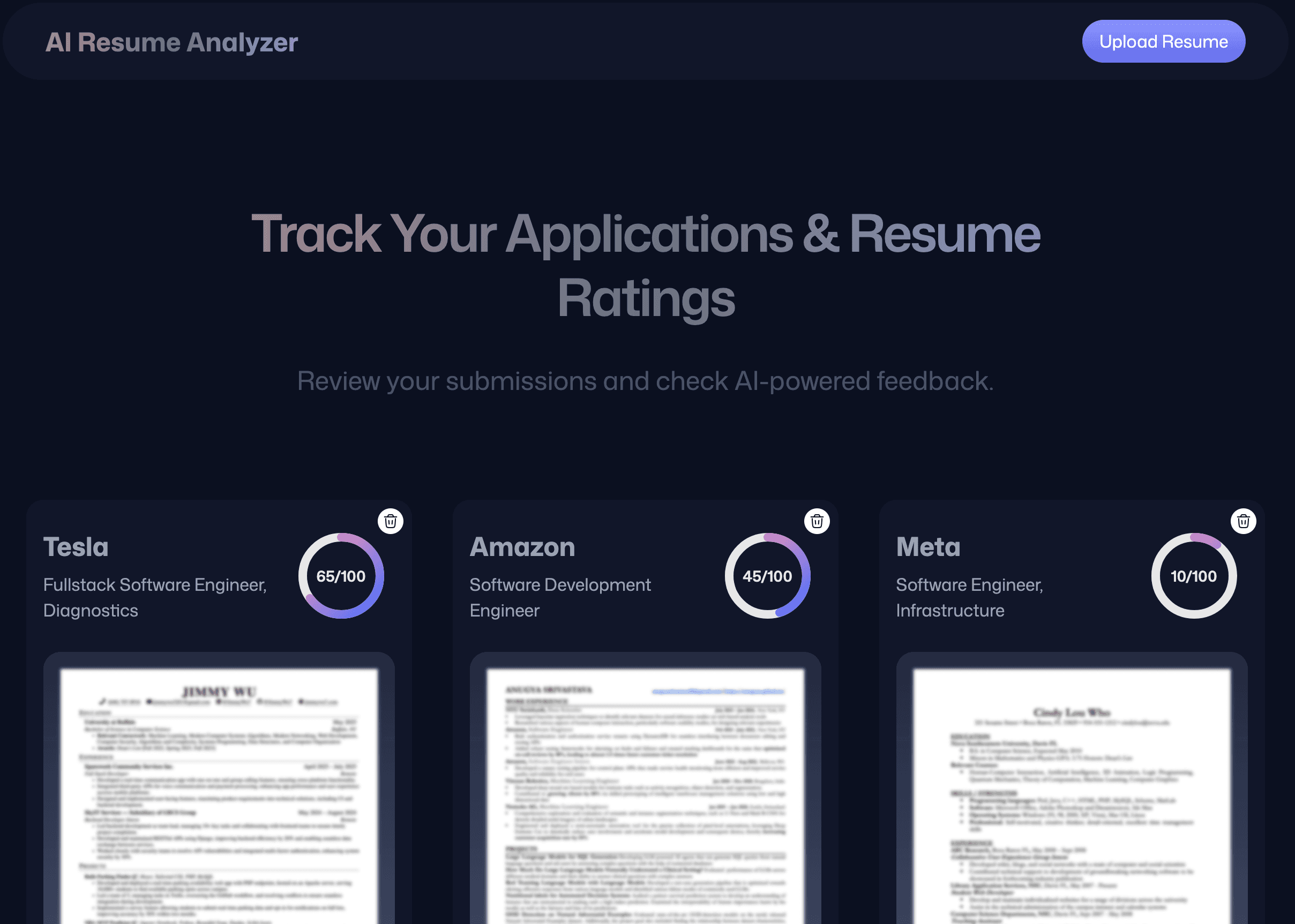 AI Resume Analyzer